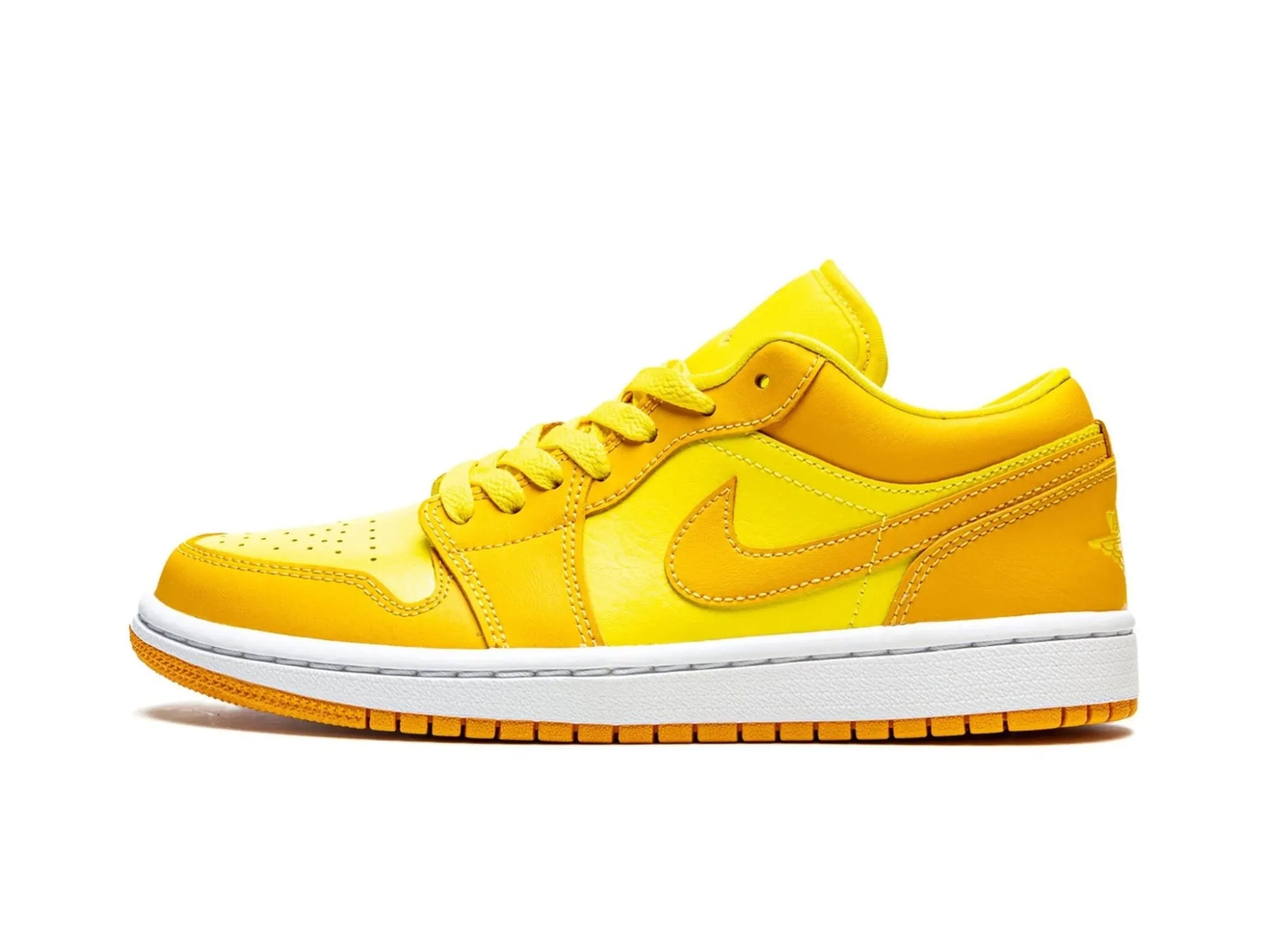 Nike Air Jordan 1 Low Yellow Strike - street-bill.dk