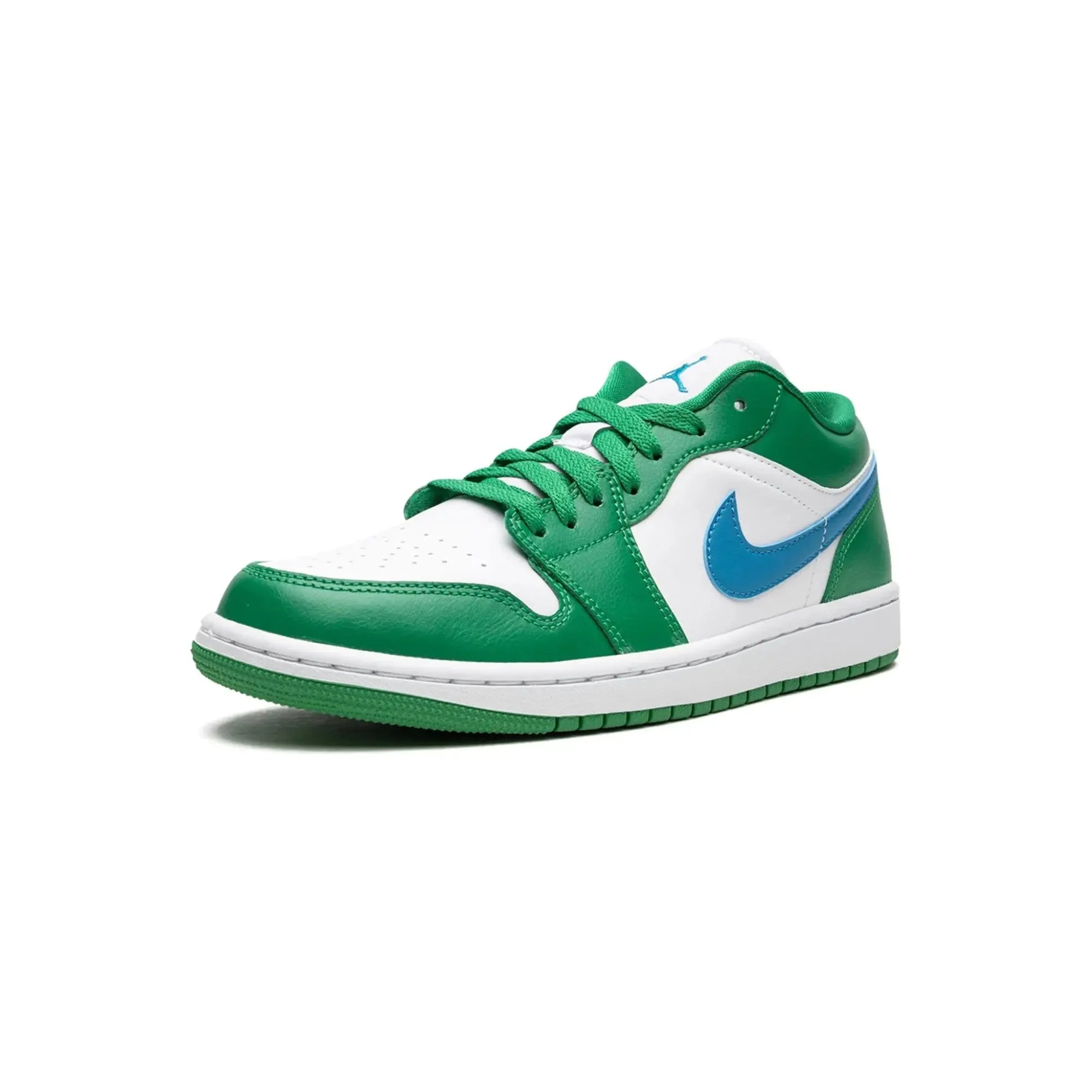 Nike Air Jordan 1 Low "Lucky Green Aquatone" - street-bill.dk