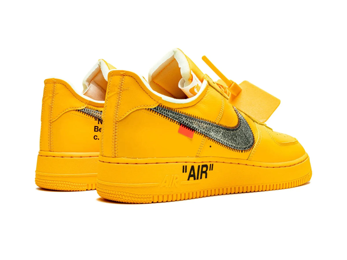 Nike Air Force 1 Low X Off-White "ICA University Gold" - street-bill.dk