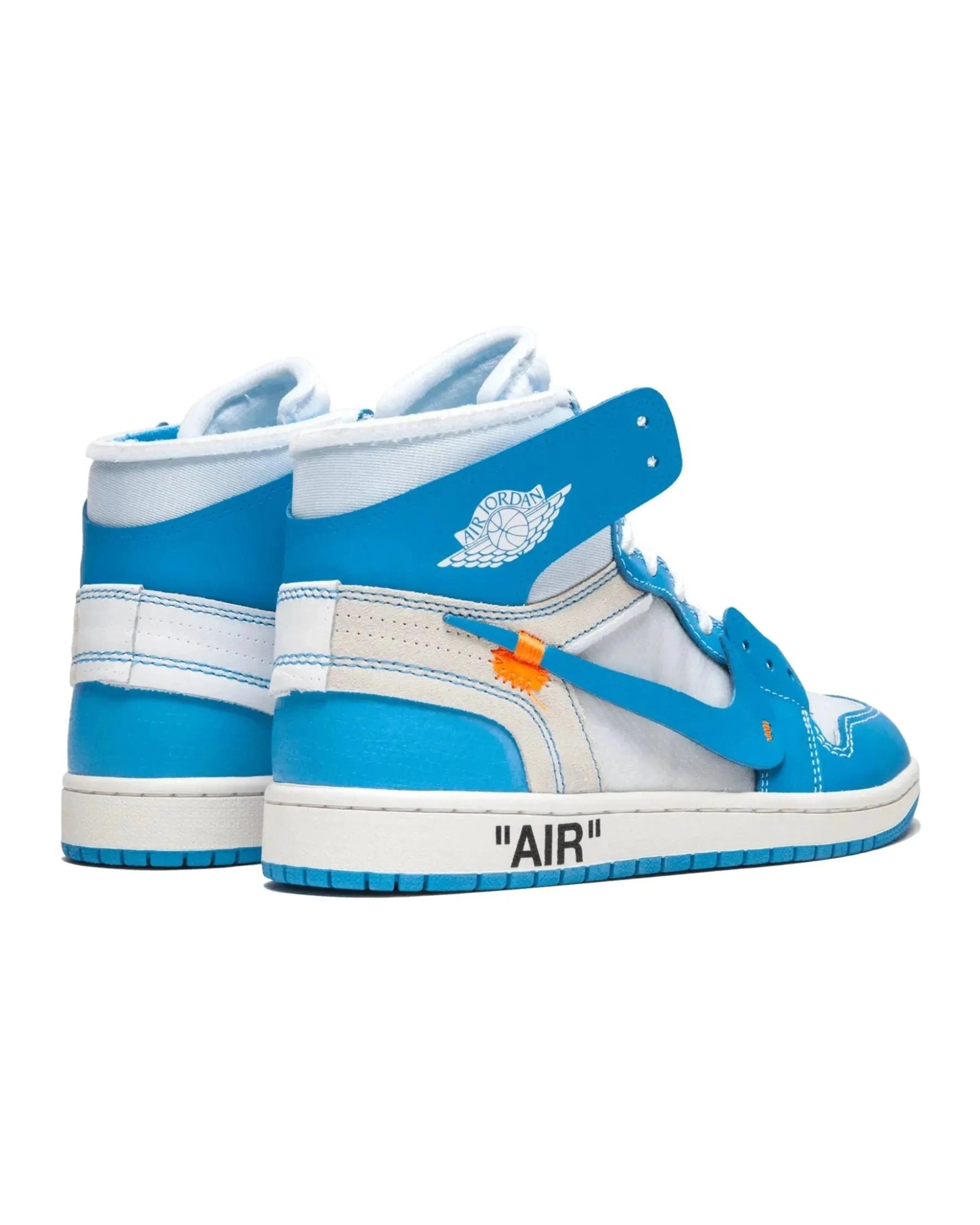 Nike Air Jordan 1 Retro High X Off-White "University Blue" - street-bill.dk