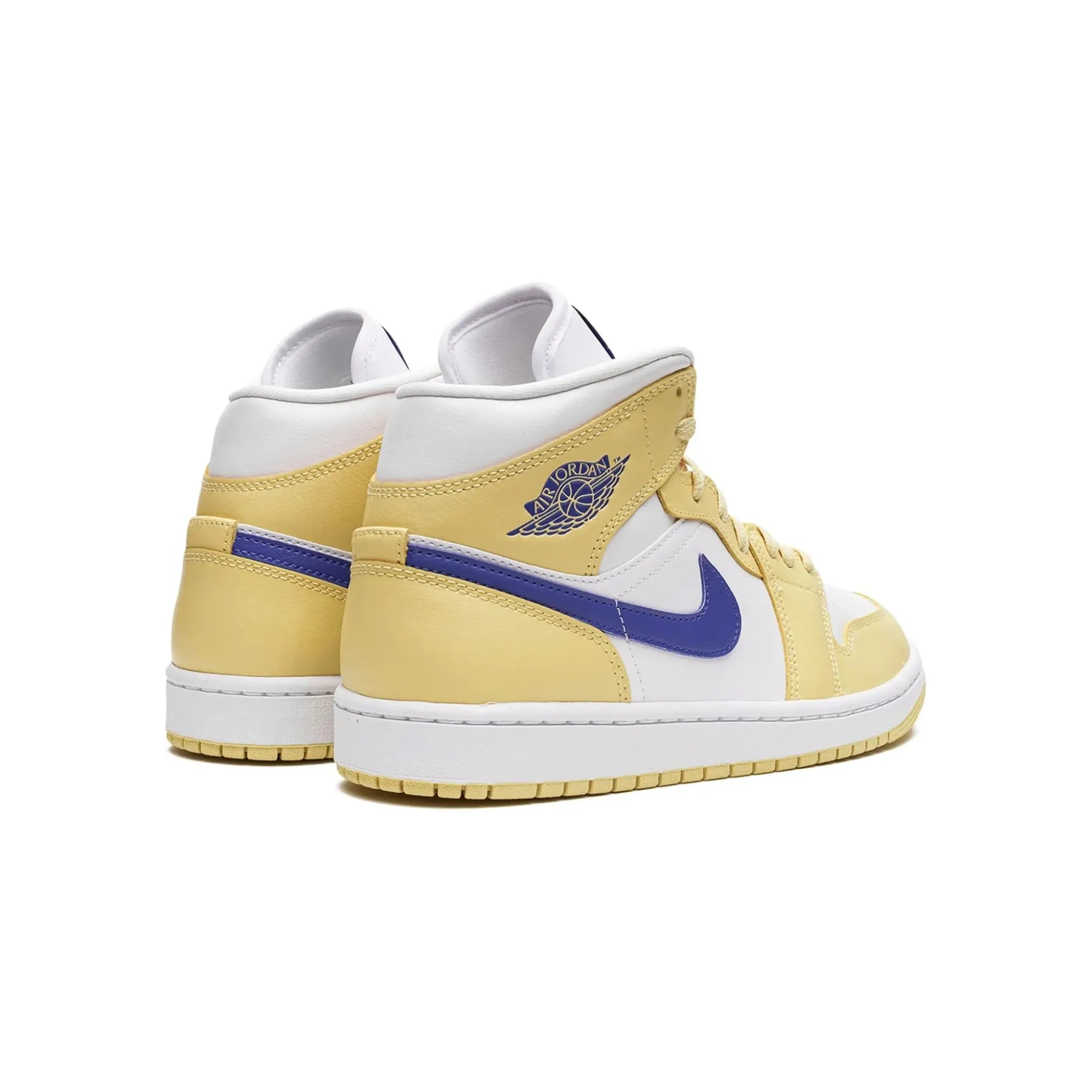 Nike Air Jordan 1 Mid "Lemon Wash Lapis" - street-bill.dk
