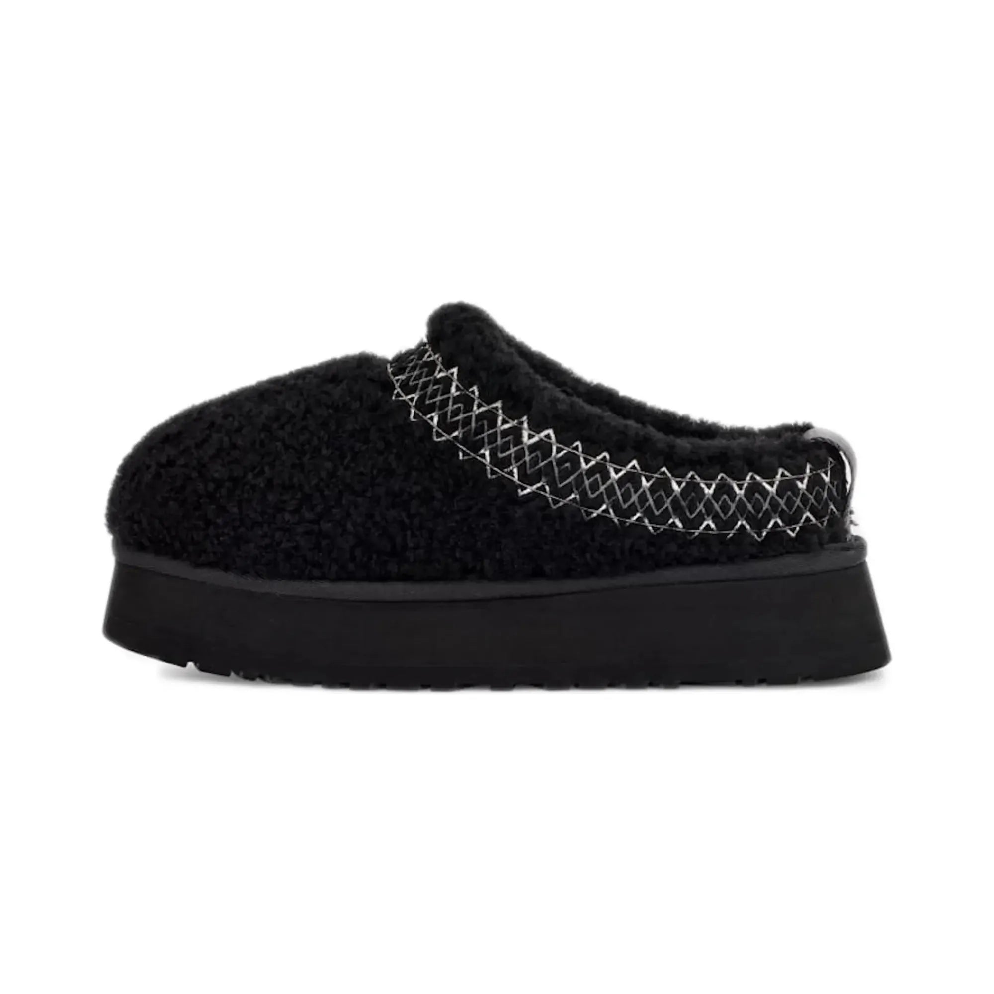 UGG Tazz Slipper Heritage Braid Black (Women's)