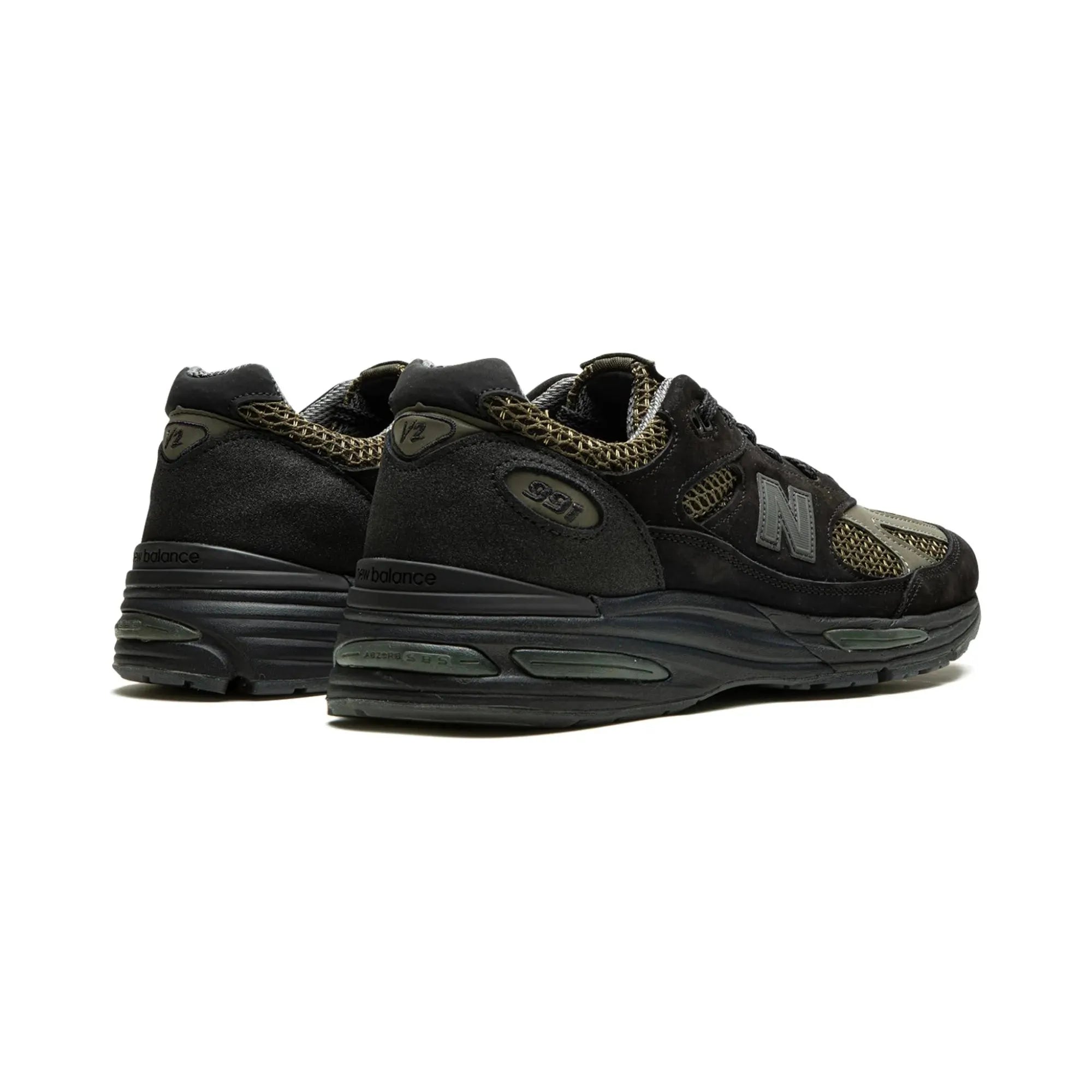 New Balance 991v2 MiUK Stone Island "Black" - street-bill.dk