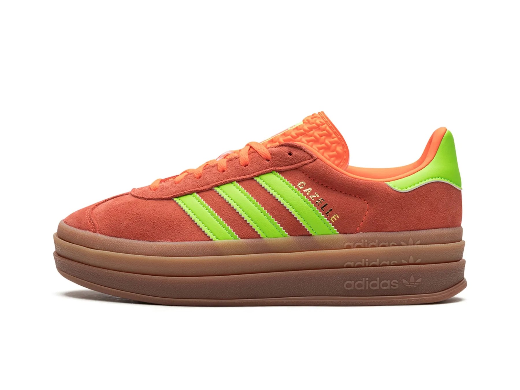 Adidas Gazelle Bold "Solar Orange Solar Green" - street-bill.dk