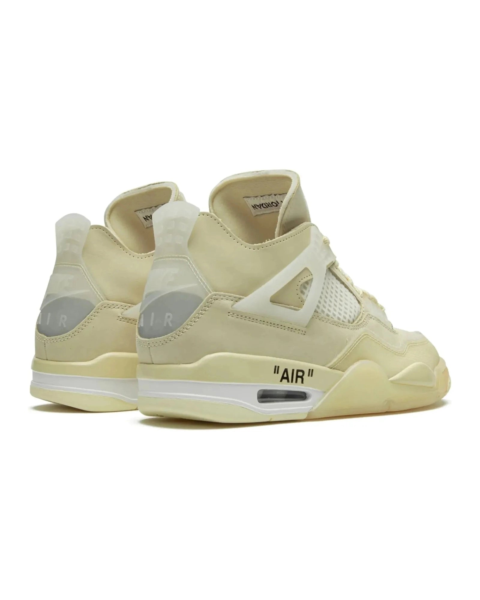 Nike Air Jordan 4 Retro X Off-White "Sail" - street-bill.dk