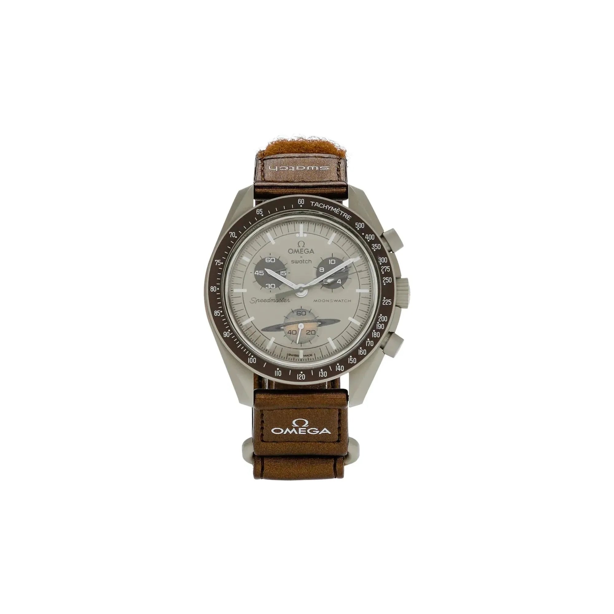 Swatch x Omega Bioceramic Moonswatch Mission to Saturn SO33T100