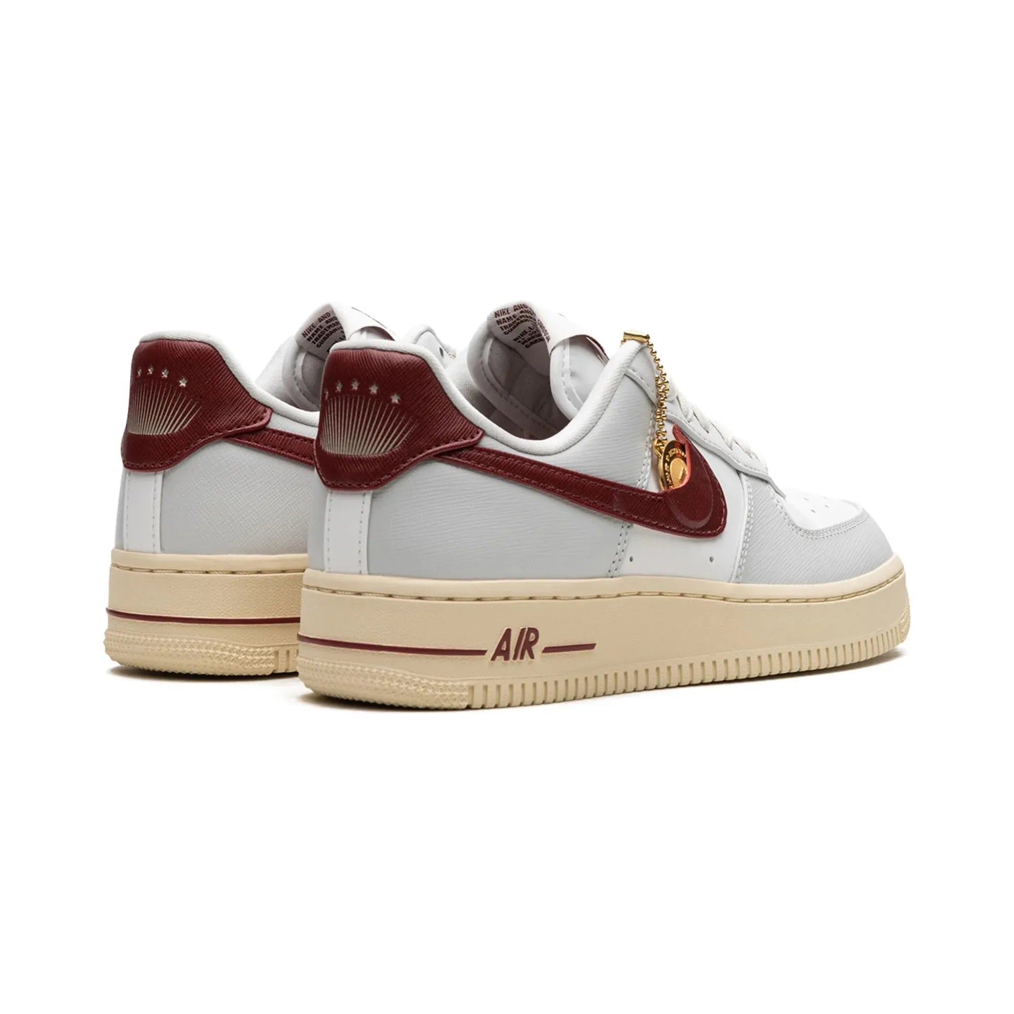 Nike Air Force 1 Low "Just Do It Photon Dust Team Red" - street-bill.dk