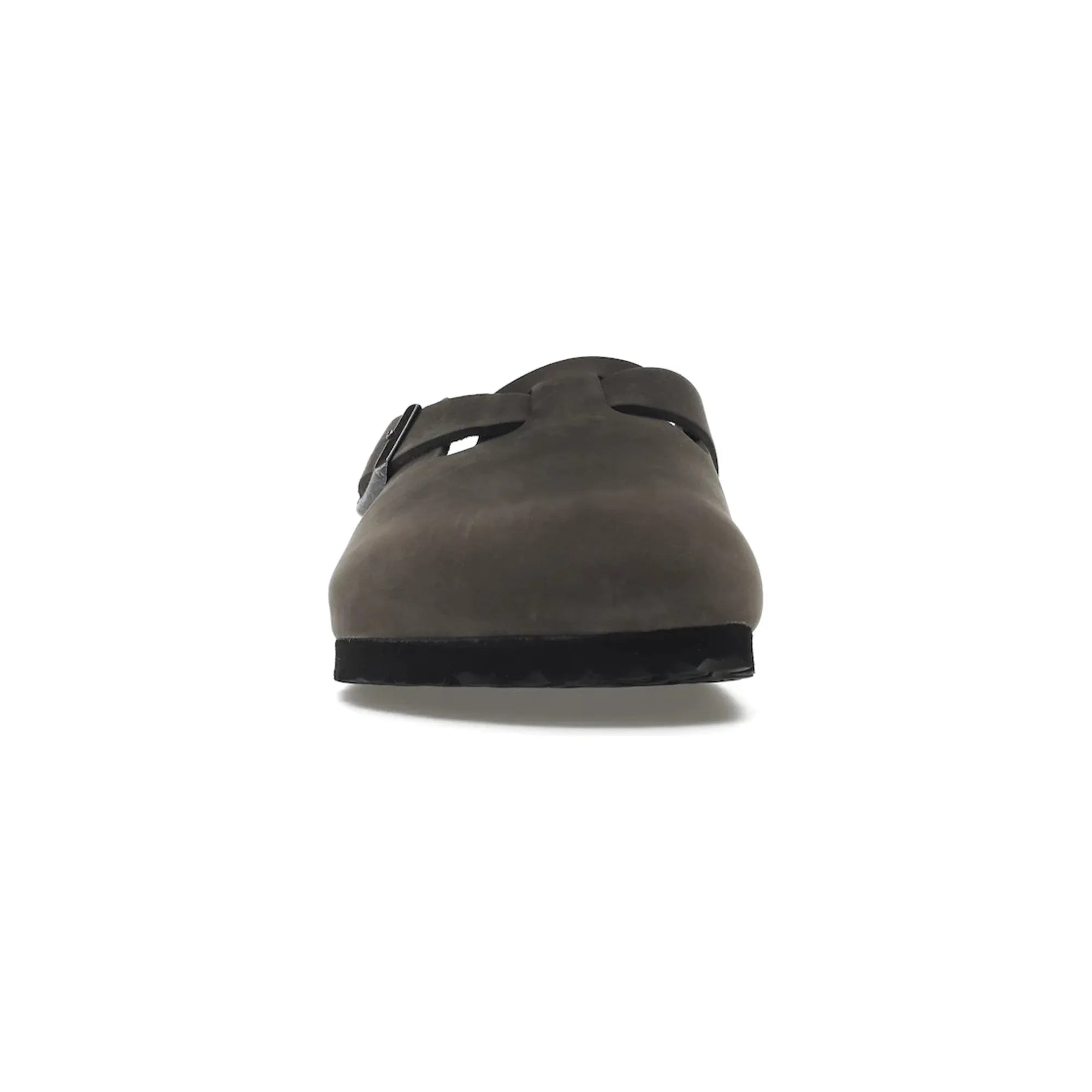 Birkenstock Boston "Soft Footbed Oiled Leather Iron Grey" - street-bill.dk