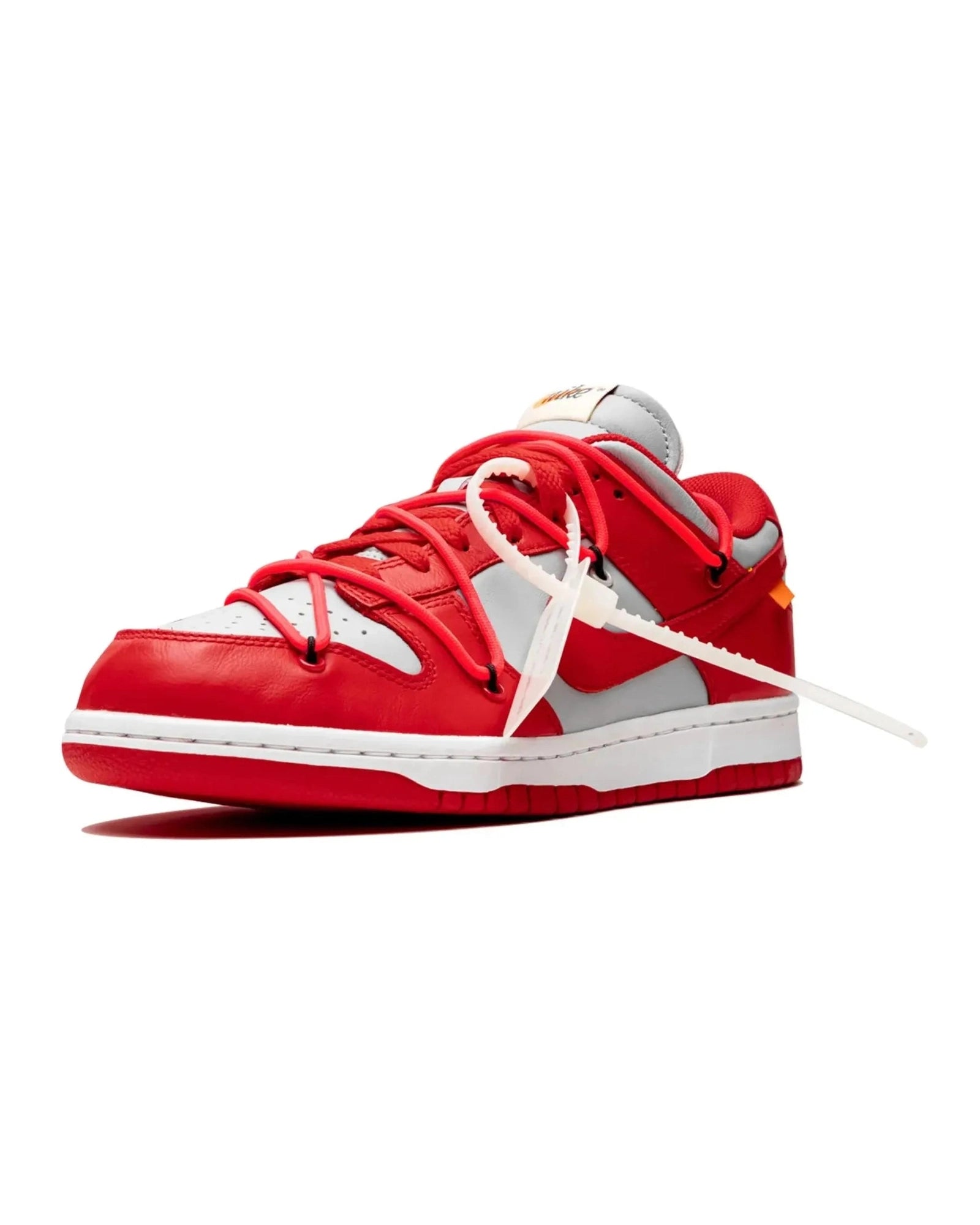 Nike Dunk Low X Off-White "University Red" - street-bill.dk