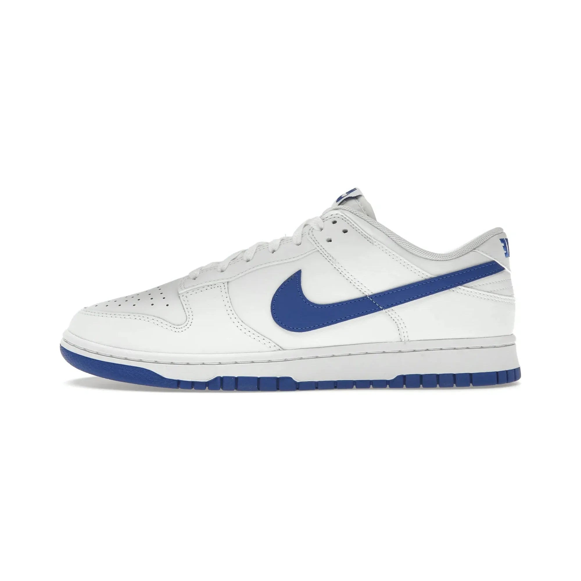 Nike Dunk Low "White Hyper Royal" - street-bill.dk