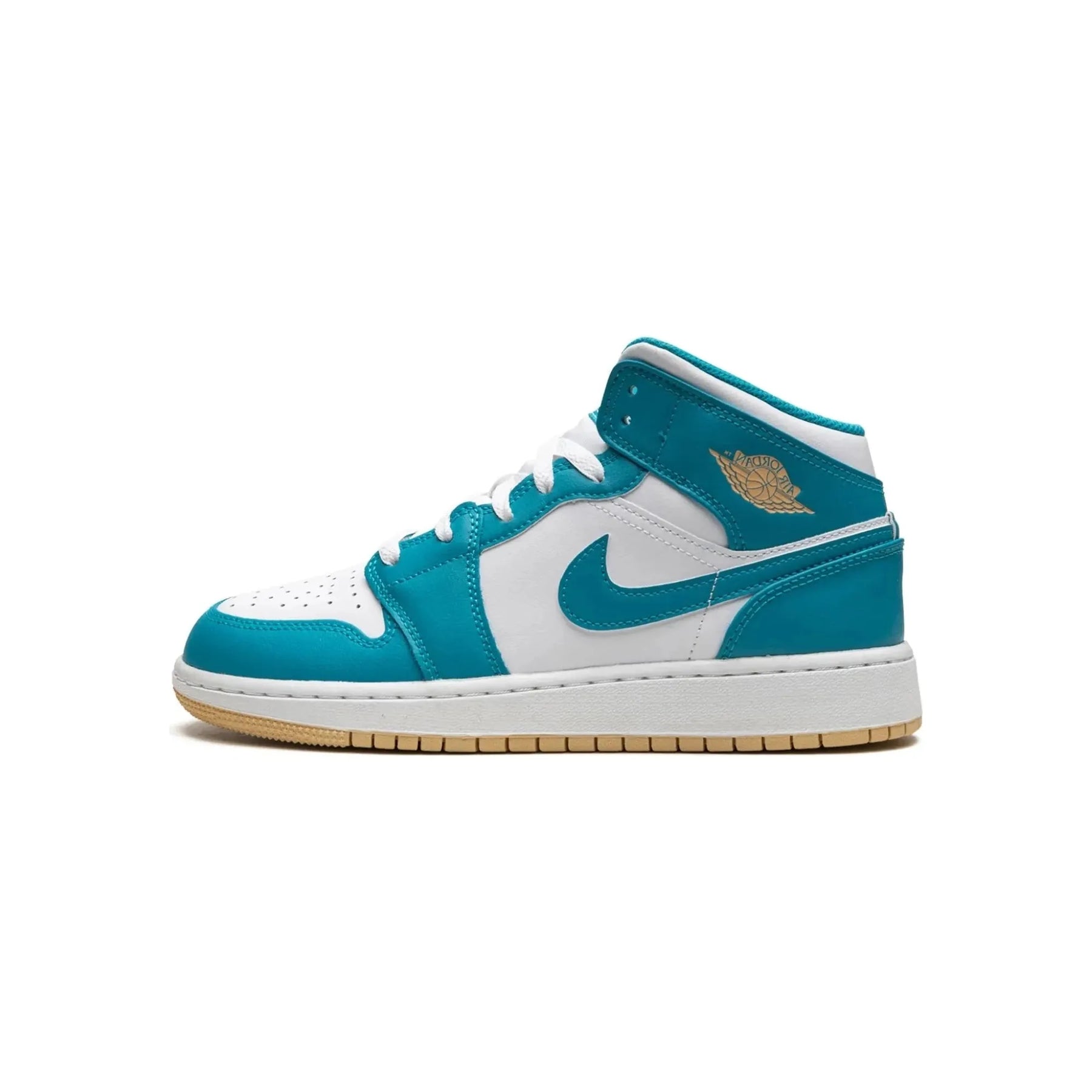 Nike Air Jordan 1 Mid "Aquatone" - street-bill.dk